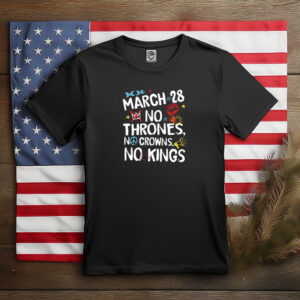 No Kings in America 2026 Shirt