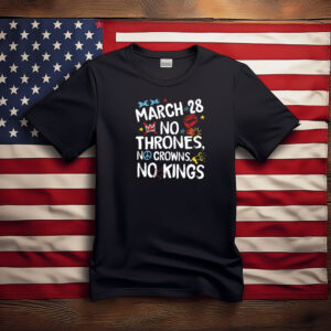 No Kings in America 2026 Shirt