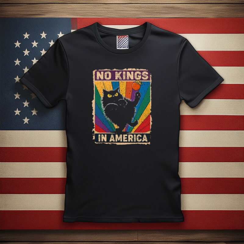 No Kings in America Cat Shirt