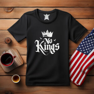 No Kings in America Gothic Metal Statement Shirt