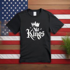 No Kings in America Gothic Metal Statement Shirt