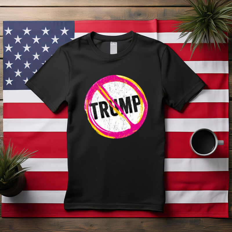 No Trump Symbol Anti Trump Protest Shirt