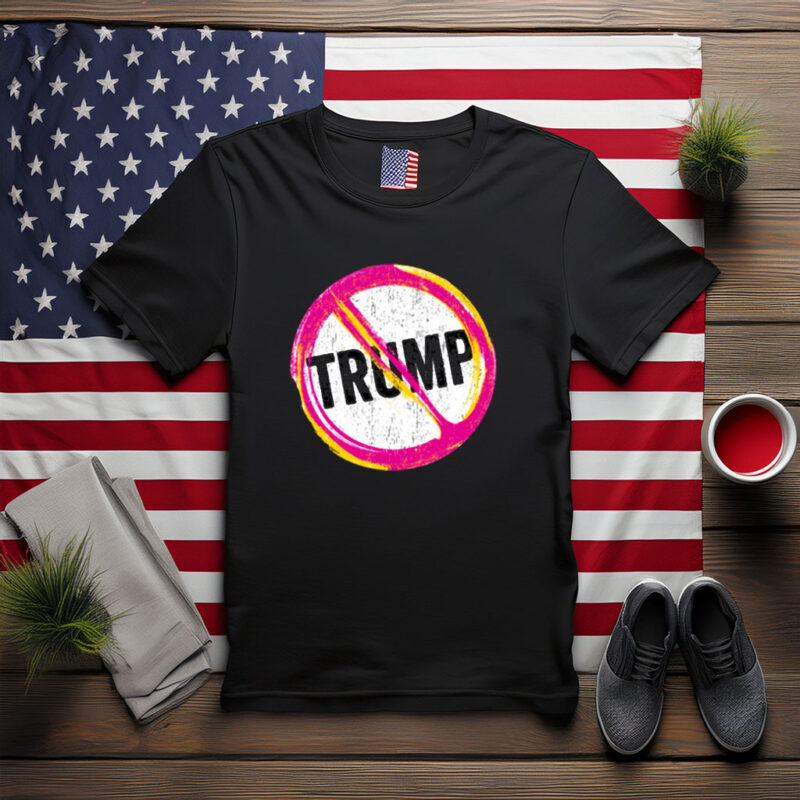No Trump Symbol Anti Trump Protest Shirt