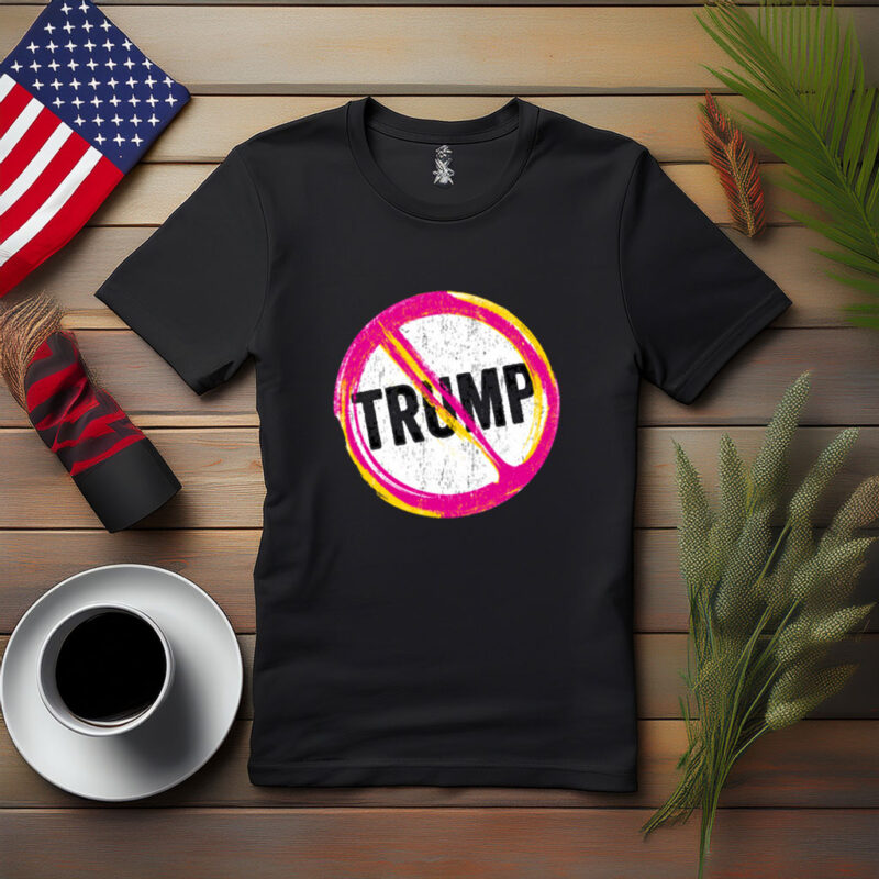 No Trump Symbol Anti Trump Protest Shirt