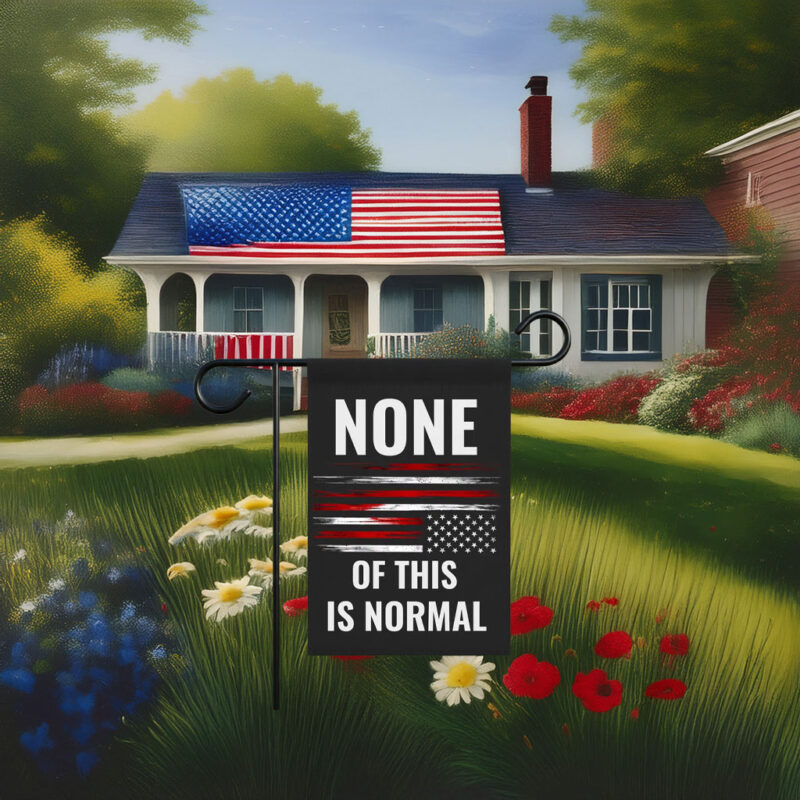 None Of This Is Normal Flag