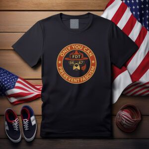 Only You Can Prevent Fascism FDT 8647 Bear 2026 Shirt