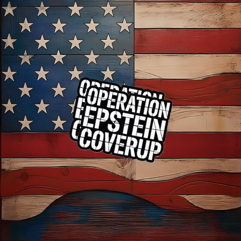Operation Epstein Coverup Sticker