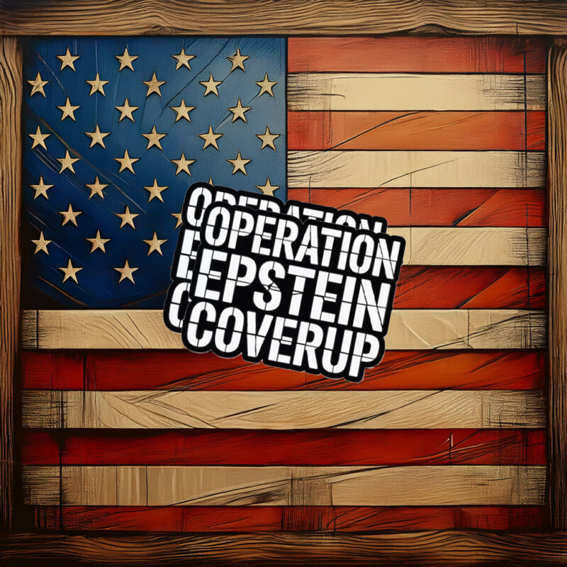 Operation Epstein Coverup Sticker