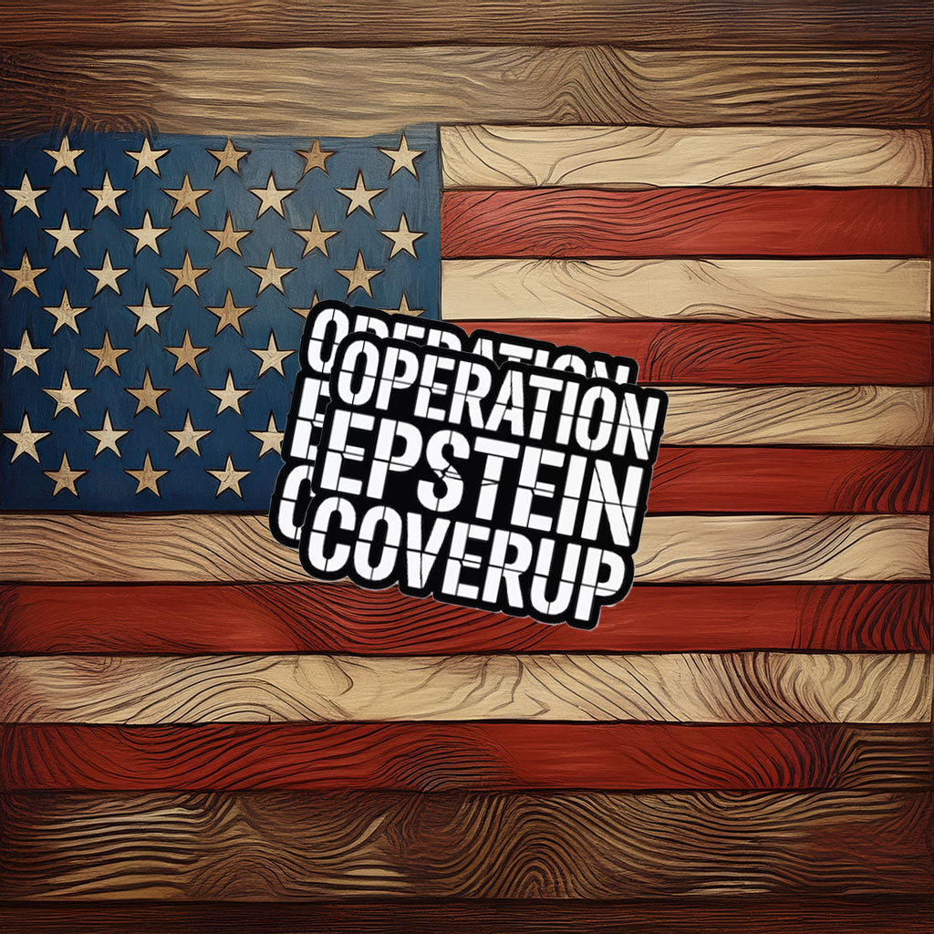 Operation Epstein Coverup Sticker