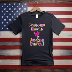 Political Activist Punk Collage Shirt