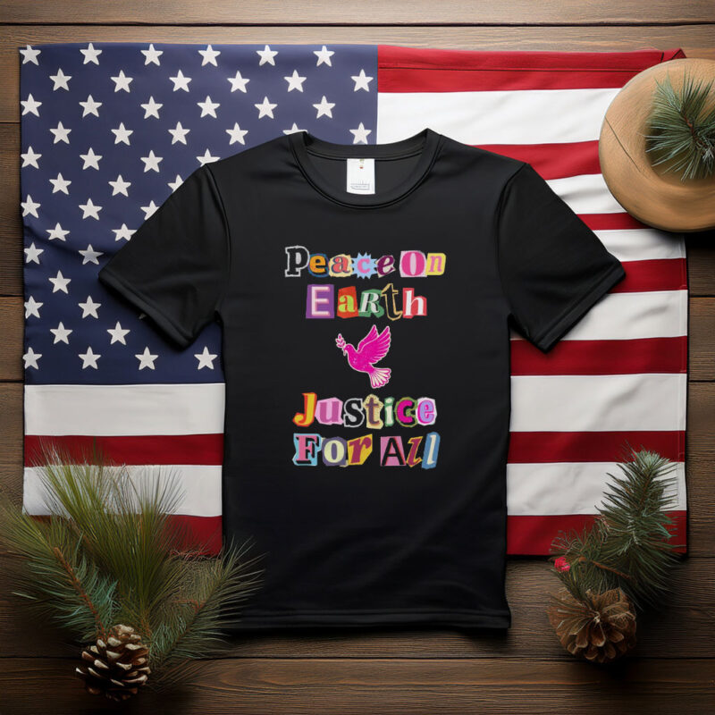 Political Activist Punk Collage Shirt