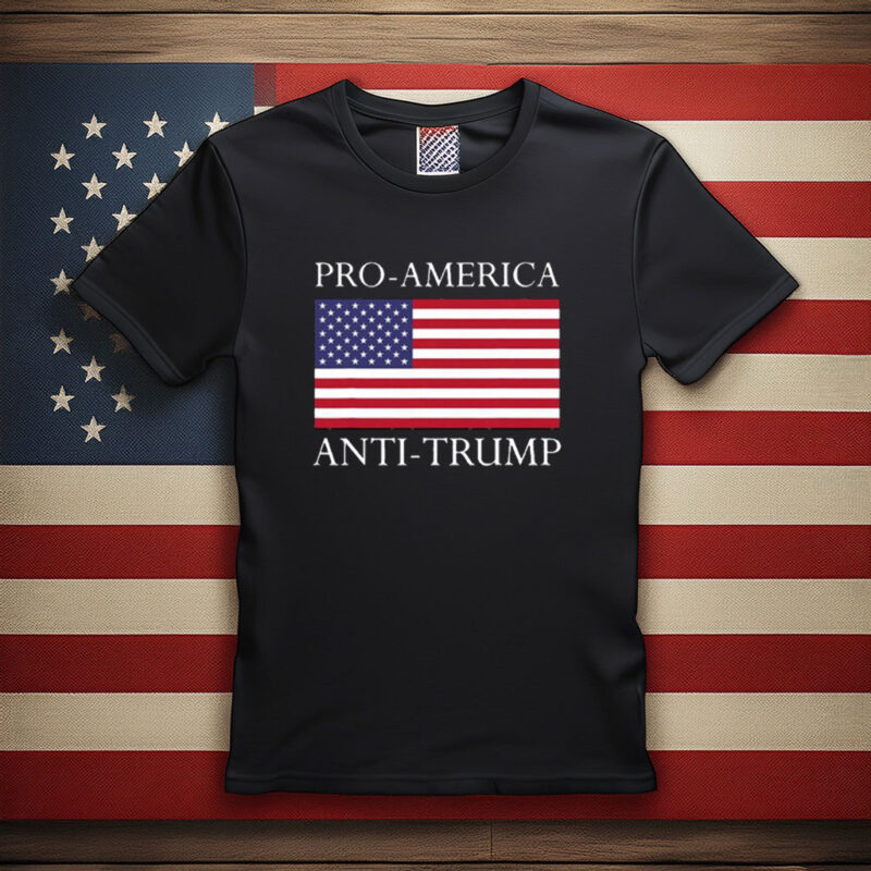 Pro America Anti Trump Flag Shirt
