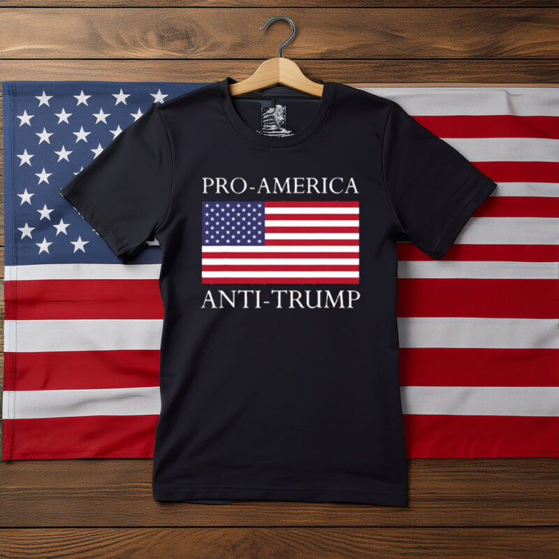 Pro America Anti Trump Flag Shirt