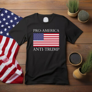 Pro America Anti Trump Flag Shirt