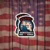 Resist Democracy Has No Kings Rosie Protest Sticker