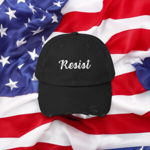Resist Distressed Cap