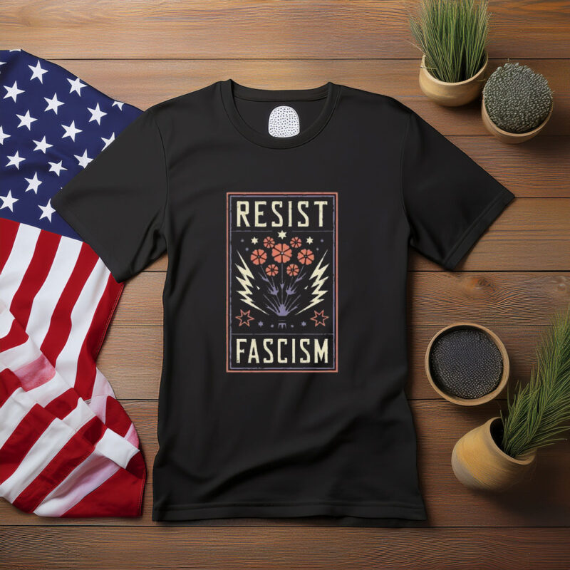 Resist Fascism Vintage Shirt