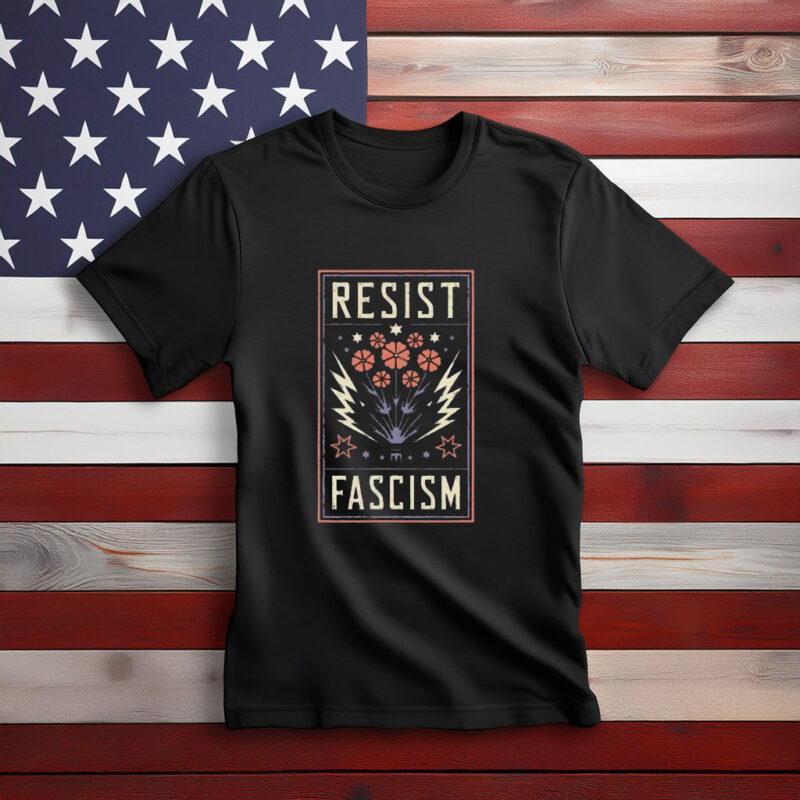 Resist Fascism Vintage Shirt