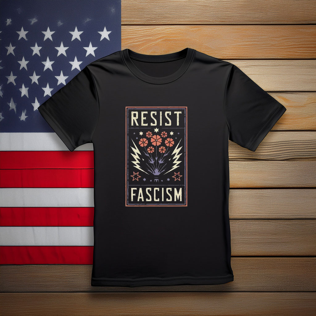 Resist Fascism Vintage Shirt