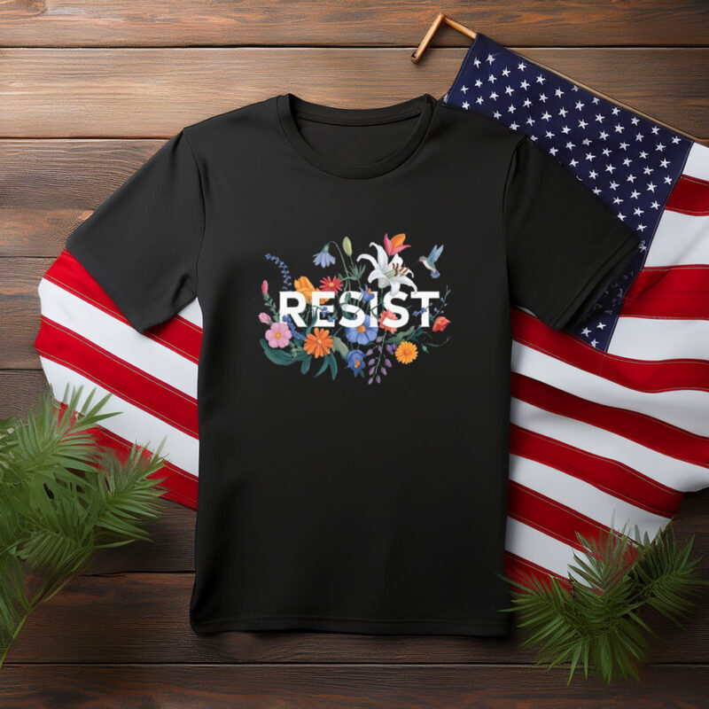 Resist Floral Protest Shirt