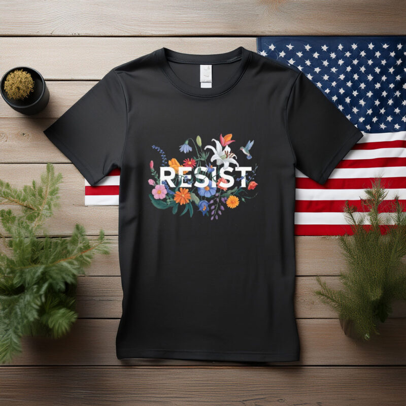 Resist Floral Protest Shirt