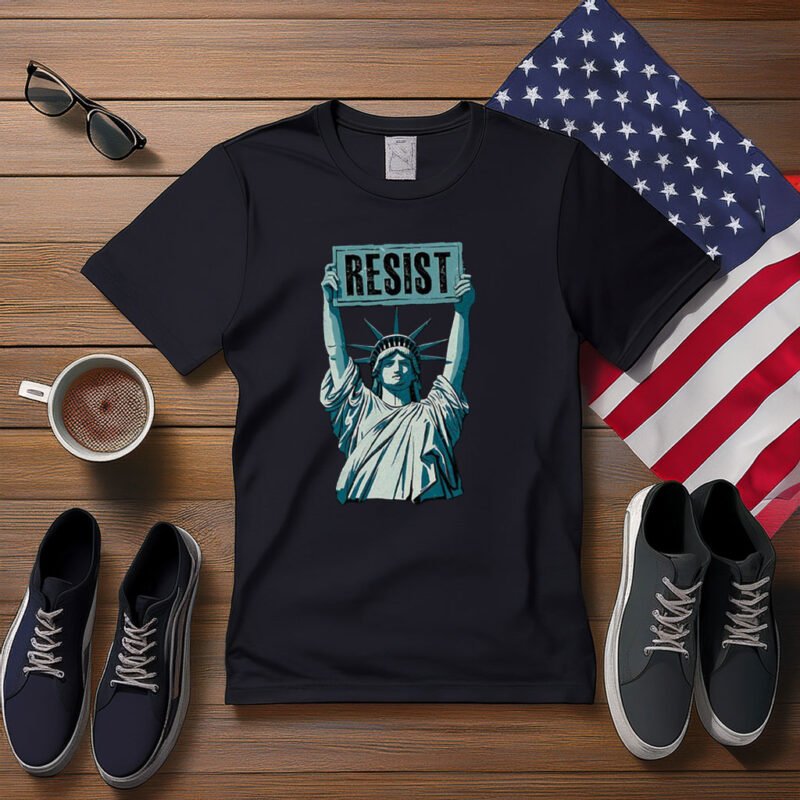 Resist Statue of Liberty Shirt