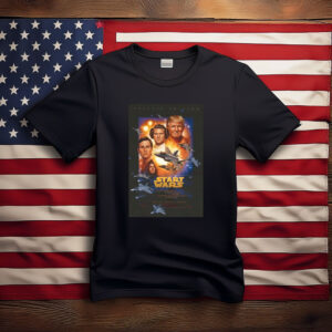 Starwars Poster Parody Trump Anti Iran War Tee
