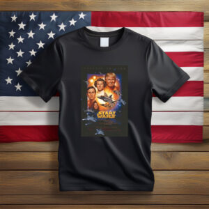Starwars Poster Parody Trump Anti Iran War Tee