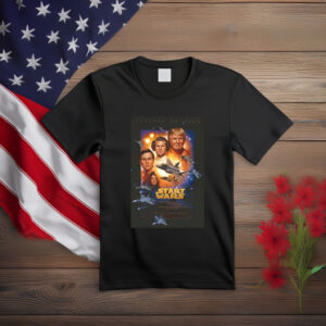 Starwars Poster Parody Trump Anti Iran War Tee