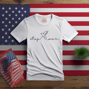 Stop War White Dove T-Shirt