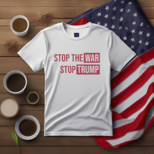 Stop the War Stop Trump Sticker