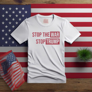 Stop the War Stop Trump Sticker