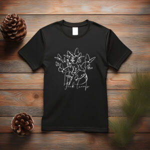 Subtle Anti Trump Line Art Graphic Shirt