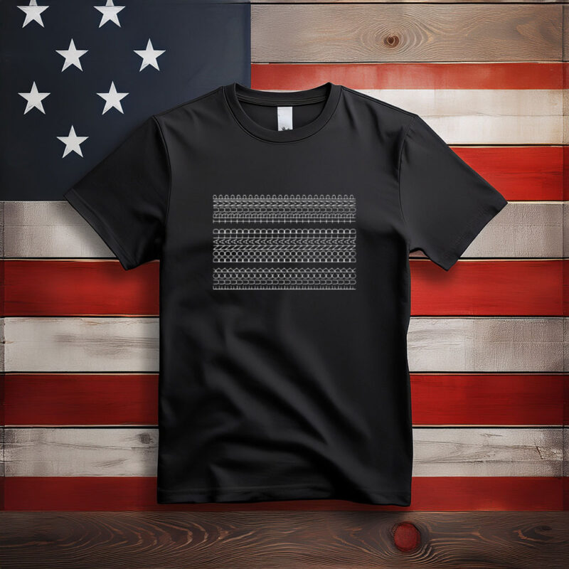 Subtle Anti Trump Pattern Graphic Shirt
