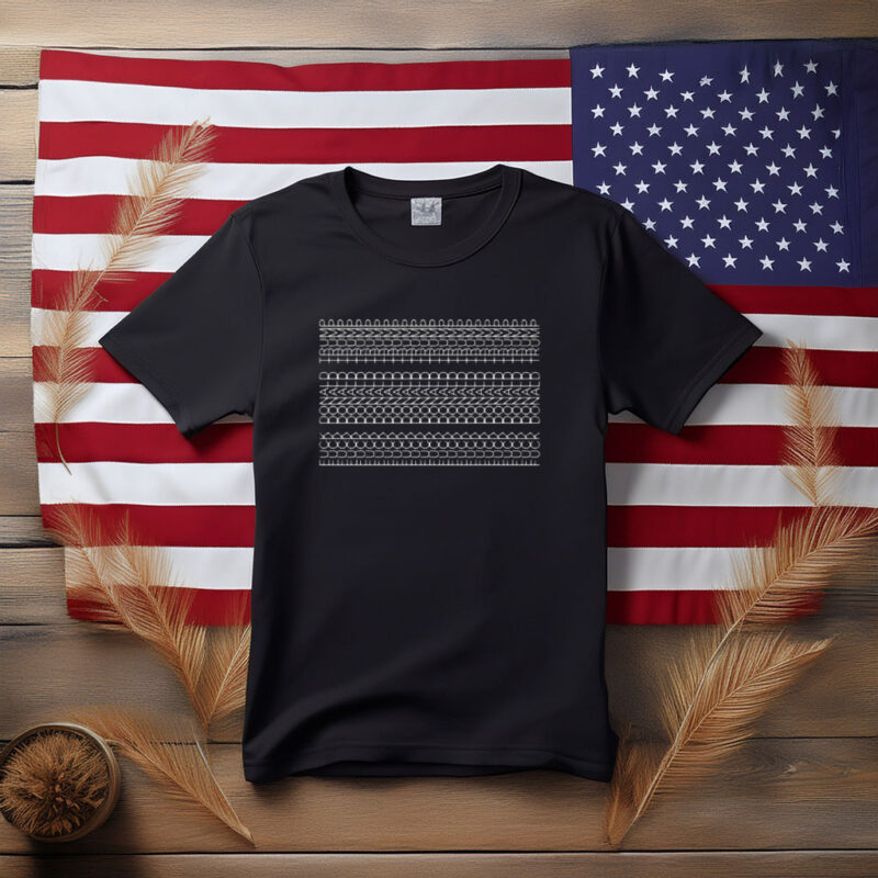 Subtle Anti Trump Pattern Graphic Shirt