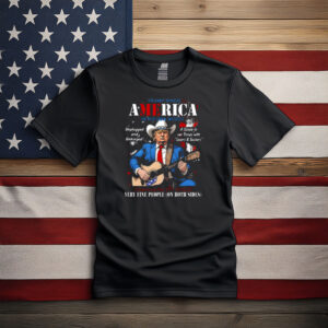 Trump Sings America Political Satire Shirt