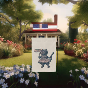 Vintage Anti-Trump Yard Flag