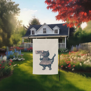 Vintage Anti-Trump Yard Flag