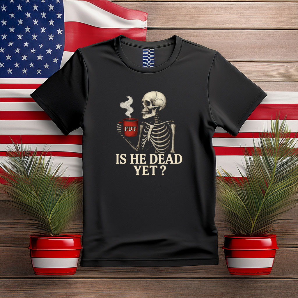 Waiting for Justice Retro Skeleton Shirt