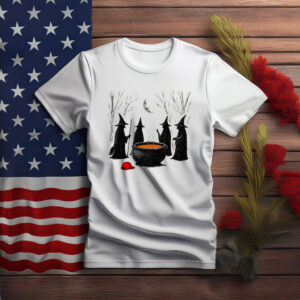 Witchy Cauldron Ritual Graphic Shirt