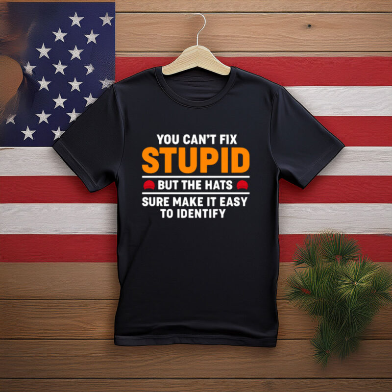 You Can’t Fix Stupid But the Hats Help Political Shirt